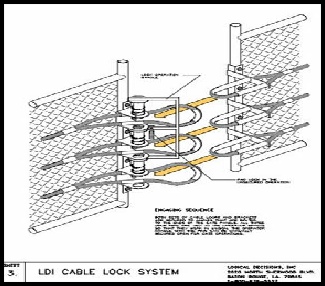 cable lock drawing